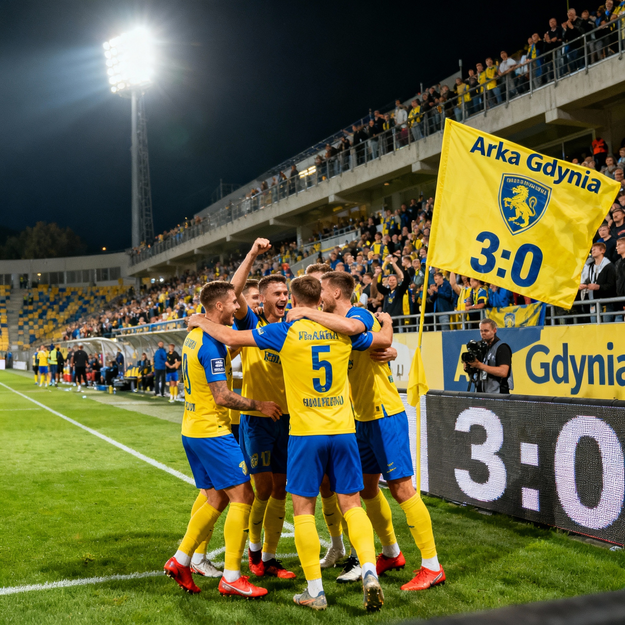 Centrum pomeczowe: Arka Gdynia 3:0 Legia Warszawa